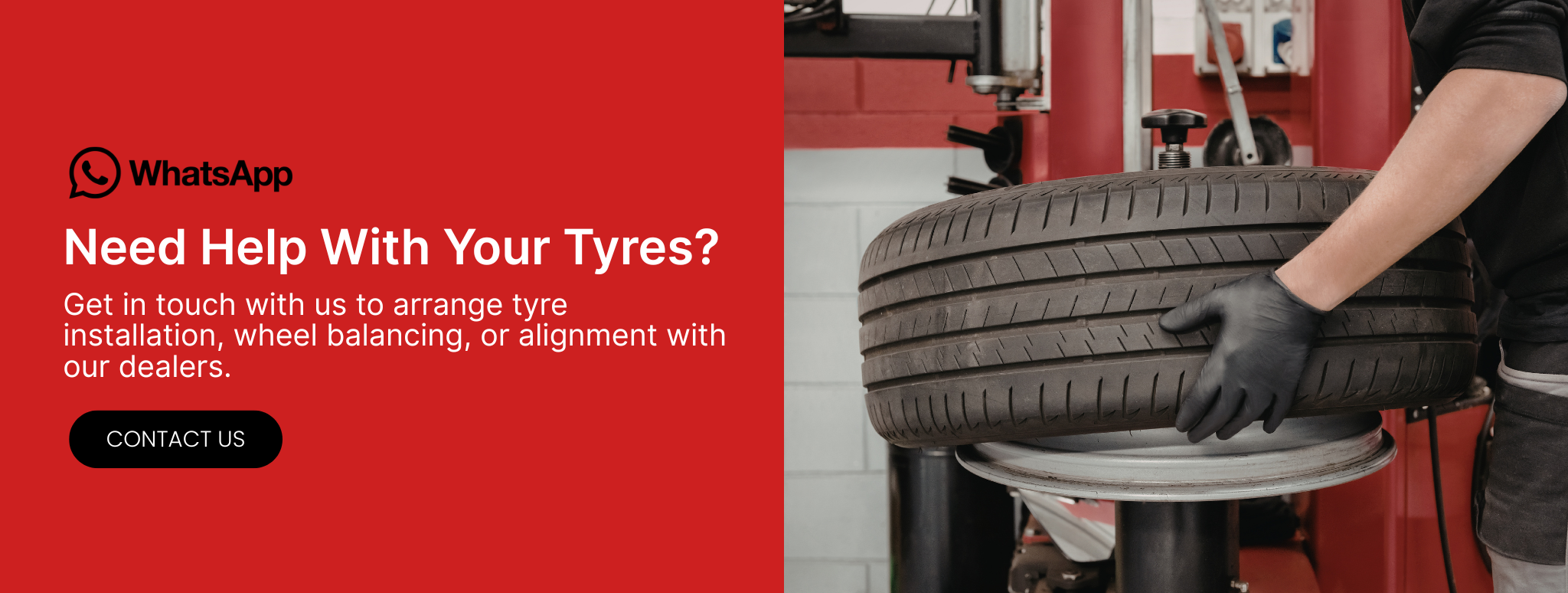 Need help with your tyres? Contact us!